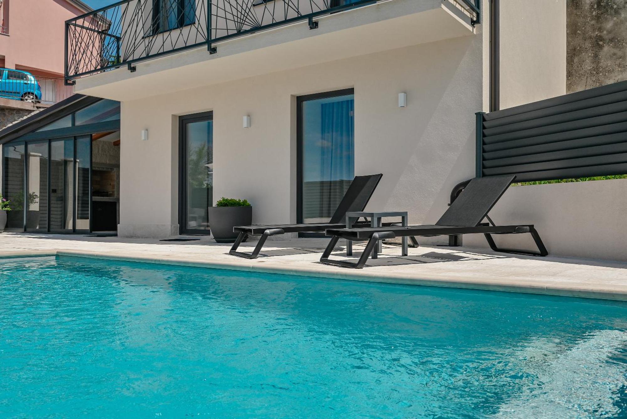 Villa Donna, 5 Stars - Luxury Villa With A Heated Pool Rijeka Zewnętrze zdjęcie
